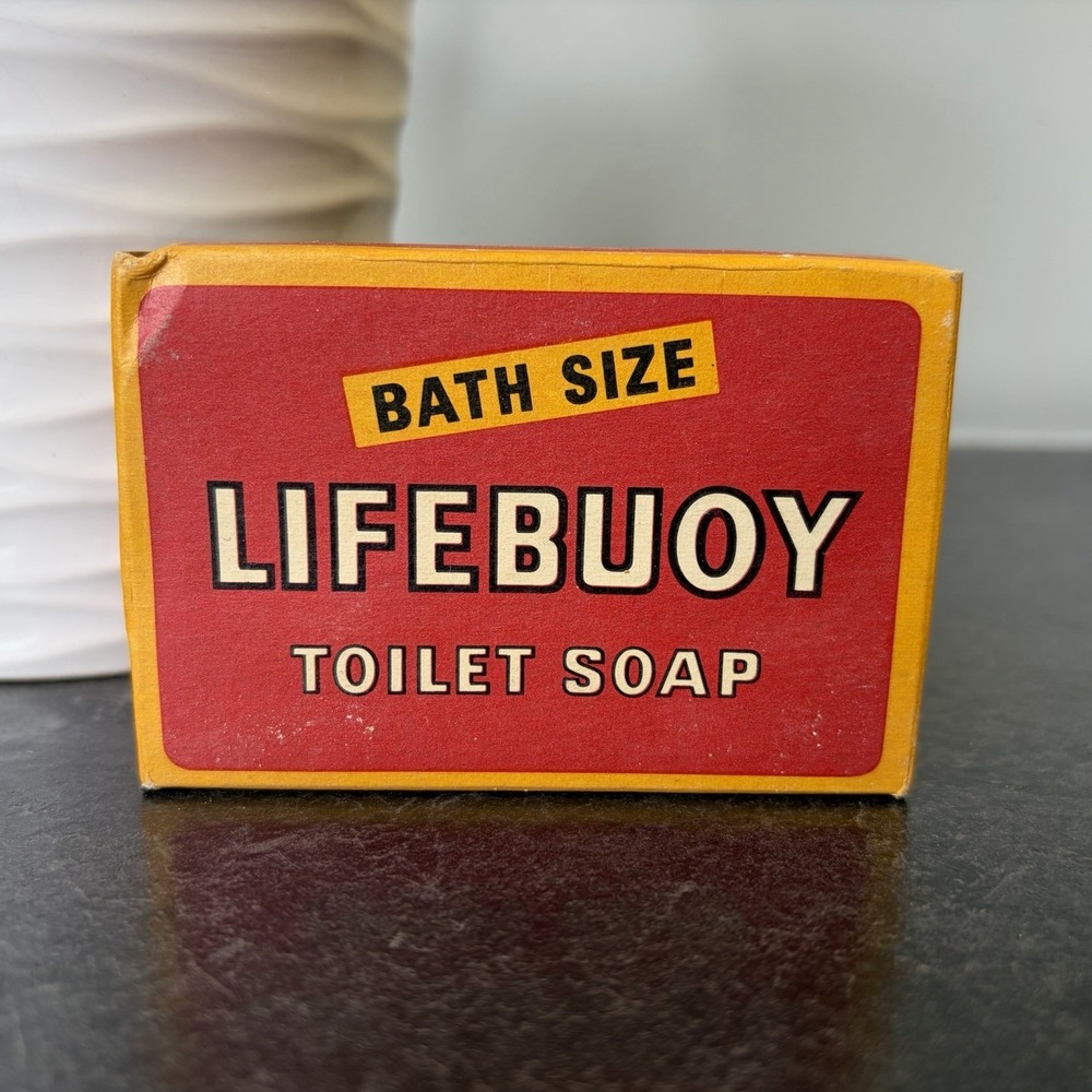 Vintage Lifebuoy Toilet & Bath Soap Bath Size ORIGINAL Jamaica